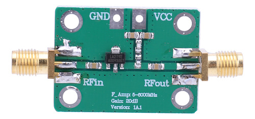 Módulo Amplificador Rf De 5-6000 Mhz, Ganancia De 20 Db, Amp