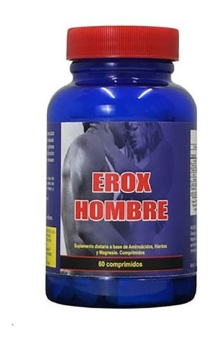 Potenciador Masculino. Vigorizante Erox. 60 Comprimidos