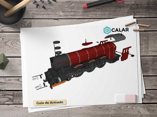 Imagen 10 de 10 de Rompecabezas Hogwarts Express (harry Potter) Puzzle 3d