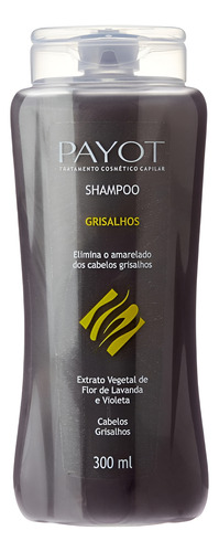 Shampoo Para Cabelos Grisalhos, Payot, Cinza 300g