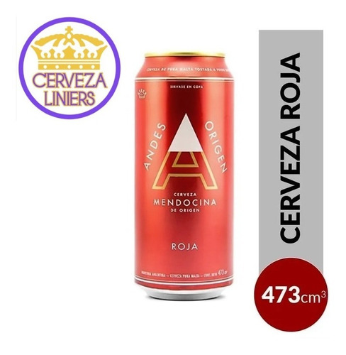 Cerveza Andes Roja Lata 473 Liniers Mataderos Ldmirador Vlur