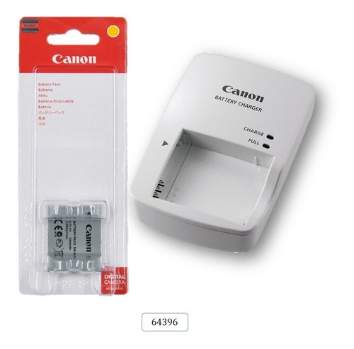 Cargador + Bateria Mod. 64436 Para Canon Powershot Cb-2ly