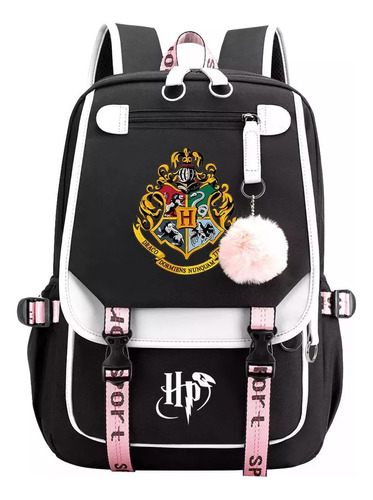 Mochila De Estudiante De Harry Potter Recargable Por Usb