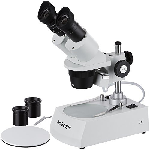 Amscope Se305r-pz Adelante Binocular Estéreo Microscopio, Wf