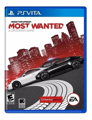 Need for Speed: Most Wanted  Most Wanted Standard Edition Electronic Arts PS Vita Físico