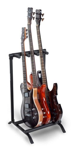 Atril Triple Para Guitarras O Bajos Rockbag Rs20880 B/1 Fp