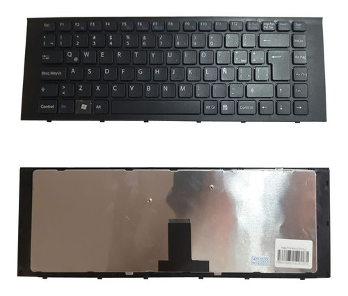 Tec498 Teclado Color Negro (sp) Para Sony Vaio Vpc-eg Series