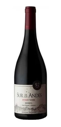 Vino Sur De Los Andes Reserva Pinot Noir 750ml