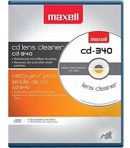 Kit de disco de DVD y CD, limpieza limpiadora, reproductor de CD y DVD BLU  Ray LENTIL Óptico
