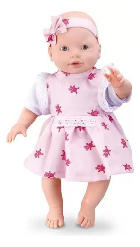 Boneca Com Mecanismo Thaissa Xixi 33,55cm - Omg Kids