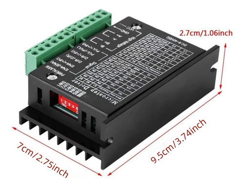 Driver Controlador Motor Paso A Paso Para Nema Tb6600,cnc,3d