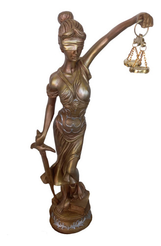Themis Diosa De La Justicia, 60 Cm, Figura De Resina 