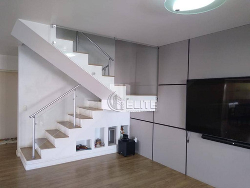 Cobertura Com 3 Dormitórios À Venda, 280 M² Por R$ 1.330.000,00 - Centro - Santo André/sp - Co1959