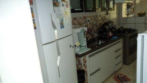 Imagem 7 de 16 de Apartamento De Frente Todo Reformado Com 2 Dormitórios À Venda, 75 M² - Vila Matias - Santos/sp - Ap2407