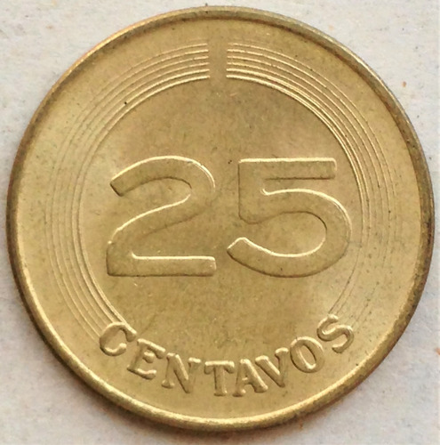 Moneda 25 Centavos Colombia 1979