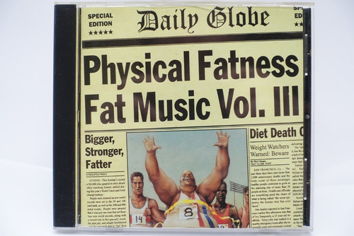 Cd Physical Fatness, Fat Music Vol. Iii 1997 Made In U.s.a.