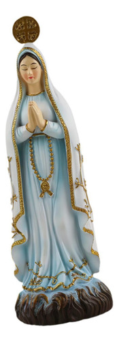 Estatua De María, Adorno De Mesa, Artesanía De Resina,