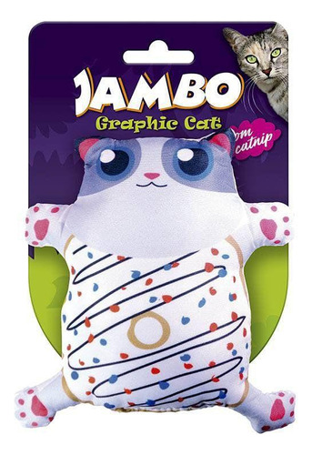 Brinquedo Para Gato Grafic Gato Cute Donut Jambo