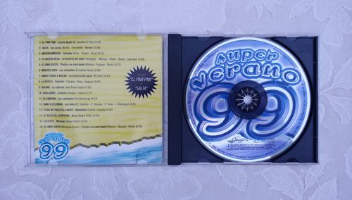 Super Verano 99 Cd Impecable Cumbia Tecno Bailable Marcha