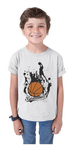 Ropa Deportiva De Niño Basquetbol Blanca Moda 2021