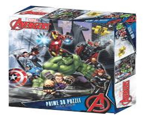 Puzzle, 300pc 3d Avengers/spide