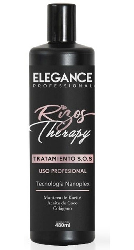Tratamiento Sos Rizos Therapy Marca Elegance De 480ml
