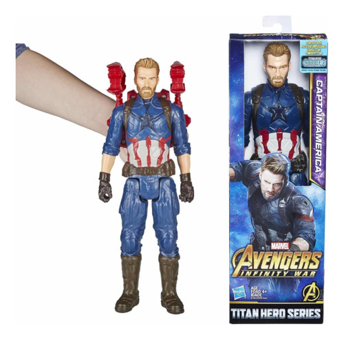 Capitán America Marvel Avengers Infinity War Titan Hero