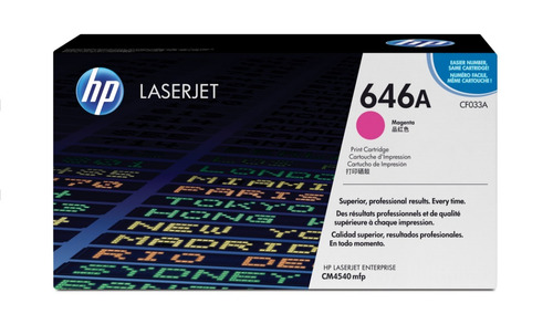 Toner Hp 646a Magenta Cf033a Original Cm4540f Mfp (cc420a)