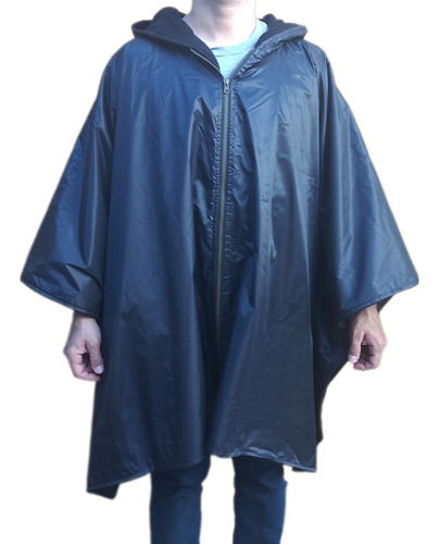 Capa Impermeable Forrada De Polar - 2330 Indumentaria