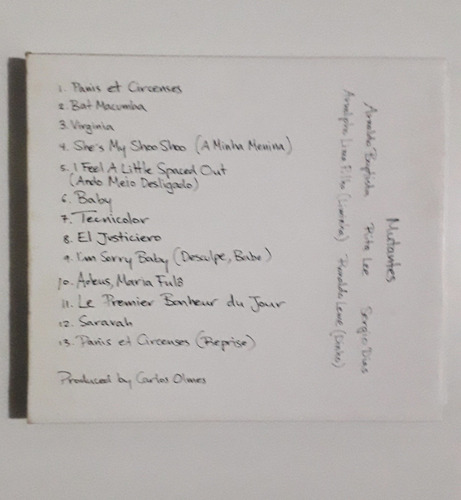 Cd - Os Mutantes - Tecnicolor - Excelente !!! (Usado)