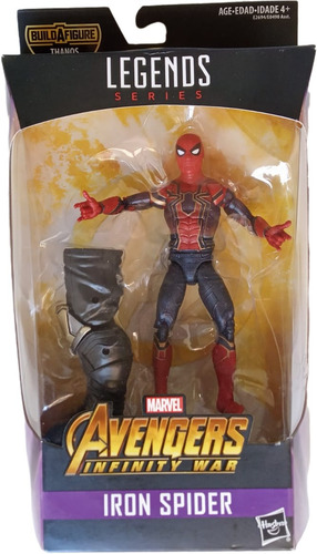 Ironspider Marvel Legends Avenger Infinity War Thanos Hasbro (Usado)