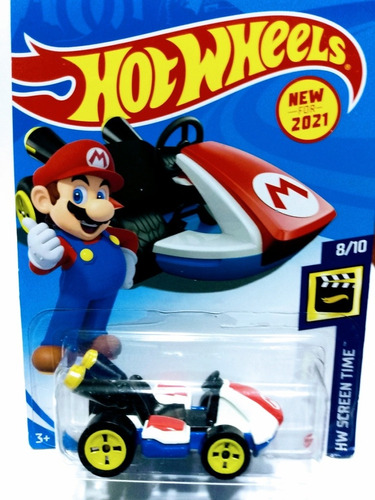 Carrito Hot Wheels Mario Kart Escala 1:64