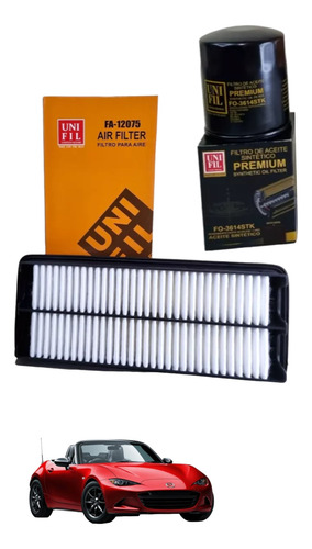 Kit De Filtros Pra Mx-5 2.0l 2016-2017-18-19-20-2021-22-2023