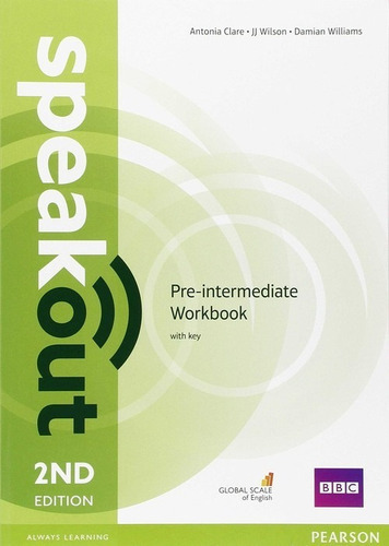 Speakout Pre-intermediate 2nd Edition Workbook With Key, De Williams, Damian. Editorial Pearson Education, Tapa Blanda En Inglés