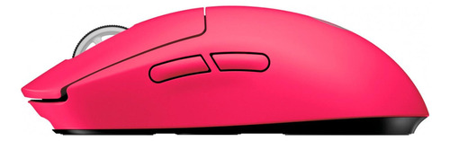 Mouse Gamer Inalámbrico Recargable Logitech Serie Pro X Rosa