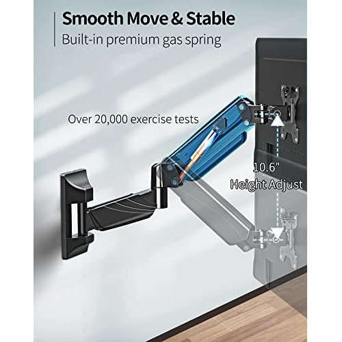 Soporte De Pared Monitor Individual De 17 32 Pulgadas, ...