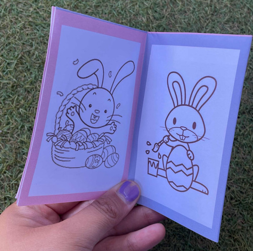 Mini Libros Para Colorear Más Lápices X10 Souvenir