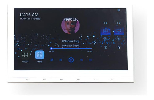 Amplificador De Pared Bluetooth Cmx Audio A10