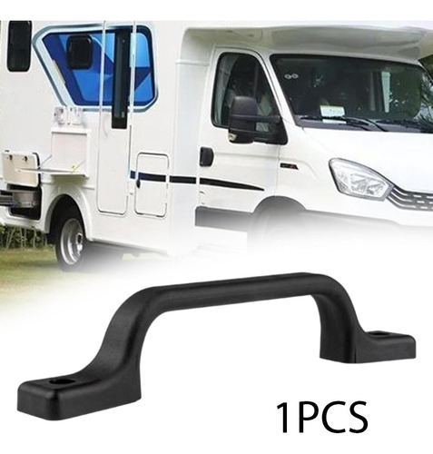 Barra De Asistencia Para Puerta De Entrada De Rv, Negro