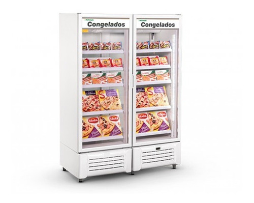 Freezers Freezer Vertical 2 Puertas Vidrio Refrimate 1300l 