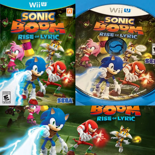Juego Para Wiiu, Sonic Boom Rise Of Lyric, Multiplayer Wii U