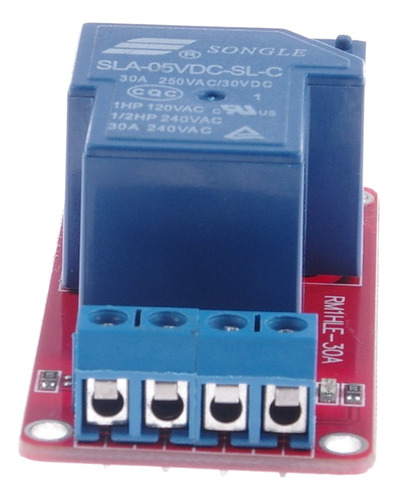Módulo De Relé Knacro Dc 5v 1 Canal 30a Para Equipos Plc