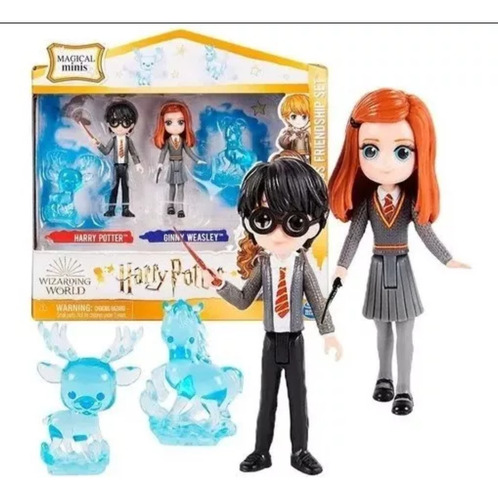 Harry Potter Y Ginny, Patronus,  Figuras Mini Coleccionables