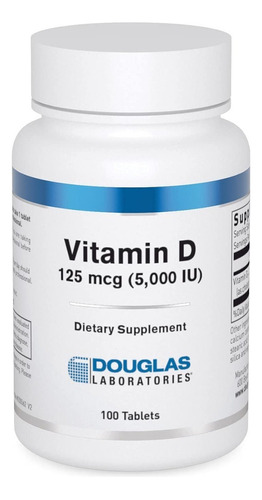 Vitamina D3 Douglas Laboratorie - - Unidad A $2005