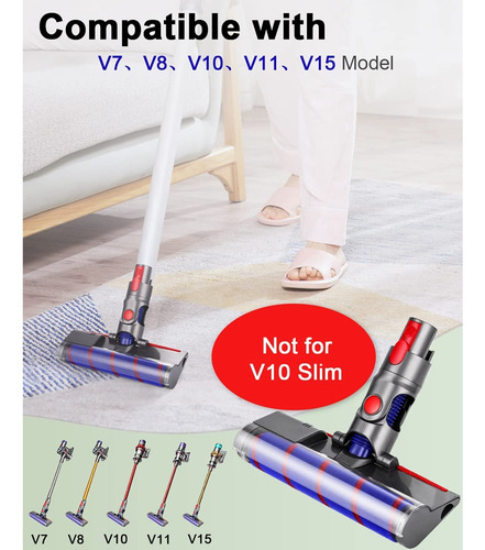 Para Aspiradora De Accionamiento Directo V10, V8, V7, V11,