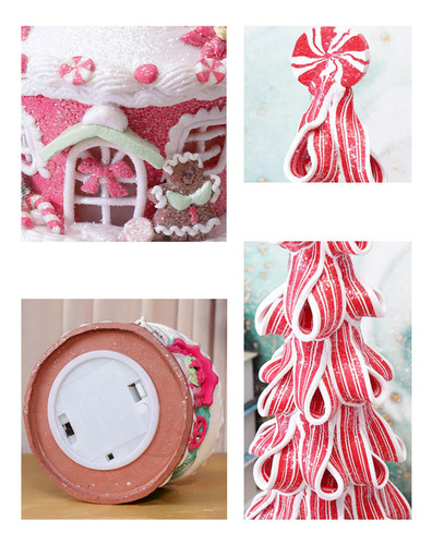 Para Centro De Mesa Para Árbol De Navidad, Decoraciones De