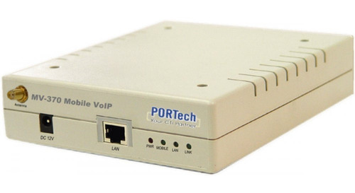 Gateway Gsm Portech Mv-370, 1 Port Gsm, Centrales Ip