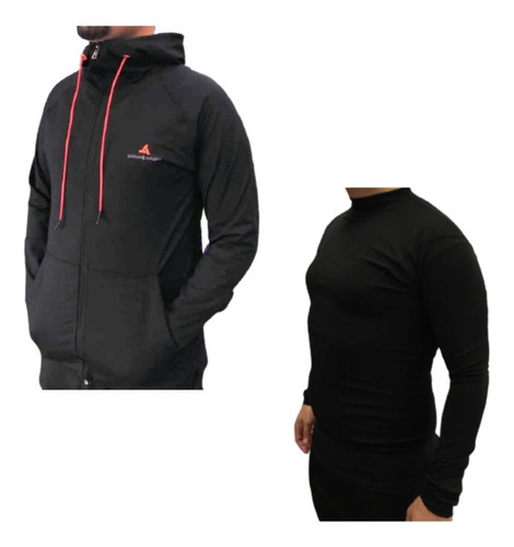 Combo Duo! Campera Deportiva + Camiseta Termica