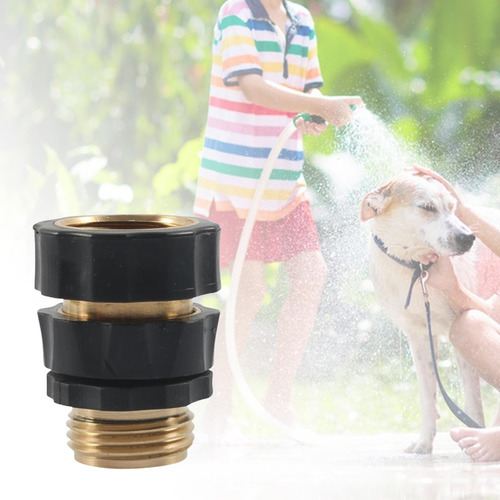 3/4 Manguera De Jardín Conector Rápido Masculino Y