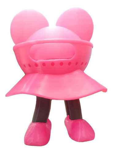 Minnie De Adorno Para Alexa 4gen, Mxnxm-003, 3 Pzs, 20x20x17 Color Rosa/Negro